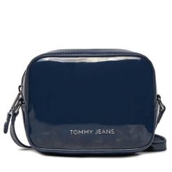 Torebka Tommy Jeans. Niebieskie listonoszki Tommy Jeans, bez wzorów, z jeansu, bez dodatków. Za 179.99 zł.