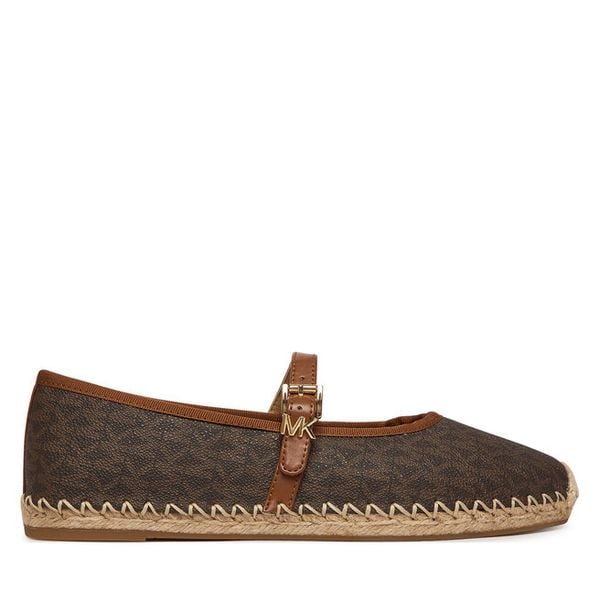 Espadryle MICHAEL Michael Kors. Brązowe espadryle MICHAEL Michael Kors, bez wzorów, bez obcasa. Za 549.99 zł.
