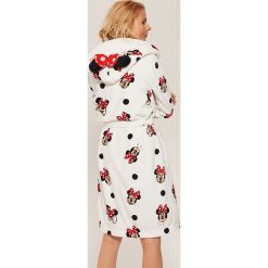 Szlafrok Minnie Mouse - Biały. Szlafroki damskie marki bonprix. Za 99.99 zł.