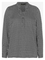 More & More Bluzka w kolorze czarno-kremowym rozmiar: 34. Białe bluzki More & More, s, bez wzorów, z wiskozy, klasyczne, bez kołnierzyka, bez ramiączek. Za 61.31 zł.