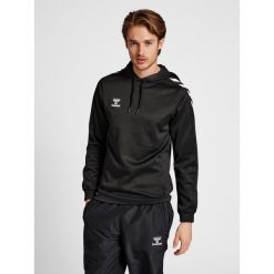 Bluza z kapturem Hummel hmlCORE. Czarne bluzy Hummel, l, bez wzorów, z kapturem, do piłki ręcznej. Za 216.50 zł.