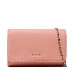 Torebka Guess. Czerwone kopertówki Guess, z aplikacjami, wizytowe, bez dodatków. Za 229.99 zł.