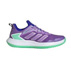 Buty sportowe adidas Defiant Speed Clay fioletowe damskie. Fioletowe buty treningowe adidas, bez wzorów, z materiału, bez zapięcia. Za 505.00 zł.