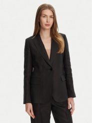 Weekend Max Mara Marynarka Nalut 2515041012 Czarny Regular Fit. Czarne marynarki i żakiety Weekend Max Mara, bez wzorów, ze lnu, bez ramiączek. Za 1,799.00 zł.