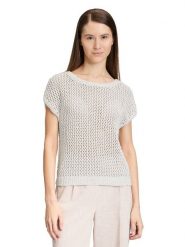 BETTY & CO Sweter w kolorze kremowym rozmiar: 46. Brązowe swetry Betty & Co, bez wzorów, z poliamidu, bez ramiączek. Za 85.95 zł.