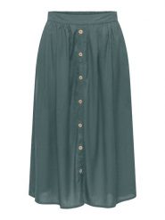 ONLY Spódnica w kolorze turkusowym rozmiar: XL. Niebieskie spódnice ONLY, xl, bez wzorów, z wiskozy, maxi. Za 92.42 zł.