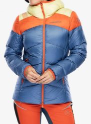 Kurtka puchowa damska La Sportiva Nature Down Jkt. Niebieskie kurtki La Sportiva, l, bez wzorów, z materiału, bez kaptura. Za 1,055.99 zł.