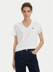 Beverly Hills Polo Club T-Shirt P-SS26W-TS516518 Biały Regular Fit. Białe t-shirty Beverly Hills Polo Club, s, bez wzorów, z bawełny, bez kołnierzyka, bez ramiączek. Za 139.99 zł.