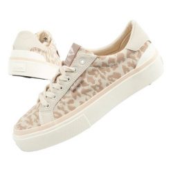 Buty Lee Cooper trampki damskie LCW-25-02-3330L beżowy. Brązowe trampki bez wzorów, z gumy, klasyczne, bez zapięcia. Za 282.71 zł.