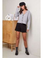 Soft Cashmere Kardigan w kolorze szarym rozmiar: 34/36. Szare swetry Soft Cashmere, bez wzorów, z kaszmiru, bez ramiączek. Za 104.99 zł.