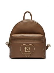 LOVE MOSCHINO Plecak JC4123PP1LLB0209 Brązowy. Brązowe plecaki Love Moschino, bez wzorów, ze skóry, bez dodatków. Za 659.99 zł.