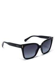 Polaroid Okulary przeciwsłoneczne 4138/S Czarny. Czarne okulary przeciwsłoneczne Polaroid, bez wzorów, z tworzywa sztucznego. Za 199.99 zł.