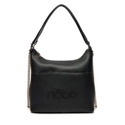 Torebka Nobo. Czarne shopper bag NOBO, bez wzorów, bez dodatków. Za 139.99 zł.
