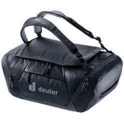 Torba podróżna Deuter Duffel Pro 40. Czarne torby podróżne Deuter, bez wzorów, z materiału. Za 521.39 zł.