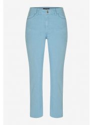 More & More Dżinsy - Slim fit - w kolorze błękitnym rozmiar: 46. Niebieskie jeansy More & More, z aplikacjami, ze skóry. Za 127.65 zł.