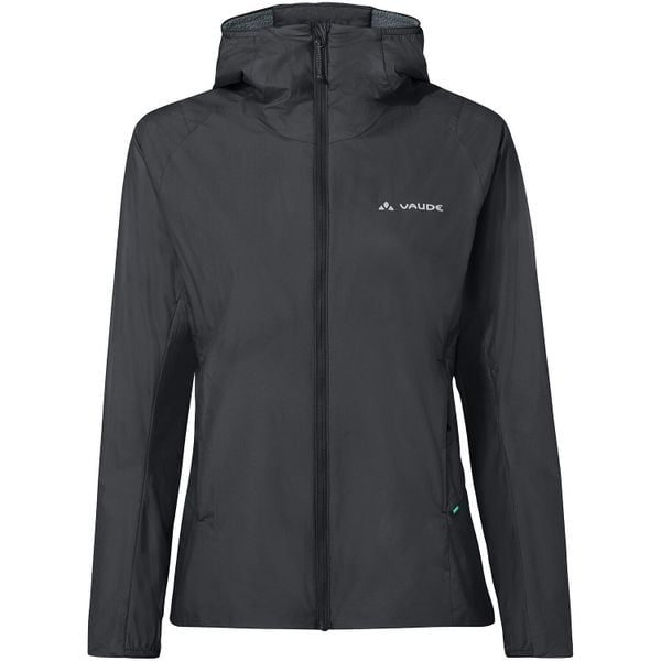 Kurtka damska Scopi Insulation Jacket. Czarne kurtki Vaude, bez wzorów, z hardshellu, biznesowe, bez kaptura. Za 777.95 zł.