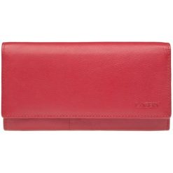 Lagen Portfel Skórzany Damski Czerwony W-102 / L. Portfele marki Lagen. Za 108.00 zł.