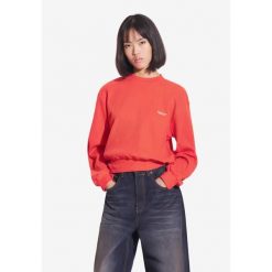 Bluza sportowa damska Prosto Ribbed bez kaptura. Czerwone bluzy bez kaptura Prosto., bez wzorów, bez kaptura. W wyprzedaży za 204.99 zł.