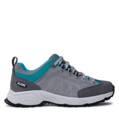 Trekkingi Olang. Szare buty trekkingowe Olang, bez zapięcia. Za 589.99 zł.