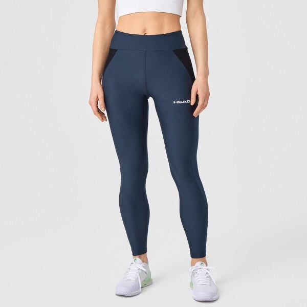Damskie legginsy Head Tech. Czarne legginsy Head, s, bez wzorów, z elastanu, z podwyższonym stanem, tenisowe. Za 272.00 zł.