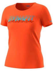DYNAFIT Koszulka funkcyjna "GRAPHIC" w kolorze pomarańczowym rozmiar: 38. Pomarańczowe t-shirty sportowe Dynafit, bez wzorów, z bawełny, bez ramiączek, outdoorowe. Za 92.42 zł.