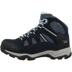 Buty trekkingowe damskie Hi-Tec Bandera Ii Wp. Niebieskie buty trekkingowe Hi-tec, z materiału, bez zapięcia. Za 537.00 zł.