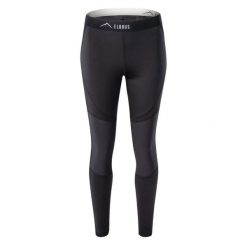 Damskie legginsy Elbrus Alisos. Czarne legginsy ELBRUS, bez wzorów, z elastanu, sportowe. Za 168.83 zł.
