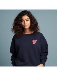WOOOP Bluza w kolorze granatowym rozmiar: M. Niebieskie bluzy bez kaptura Wooop, m, bez wzorów, bez kaptura. Za 115.78 zł.
