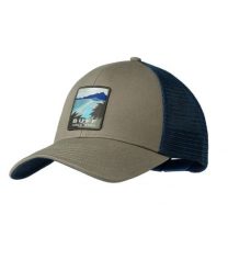 Czapka z daszkiem Trucker Tundra Khaki. Zielone czapki z daszkiem Buff, na lato, bez wzorów, z bawełny, klasyczne. Za 119.99 zł.