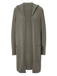 Heine Kardigan w kolorze khaki rozmiar: 36/38. Brązowe swetry Heine, bez wzorów, bez ramiączek. Za 179.95 zł.