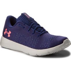 Buty UNDER ARMOUR - Ua W Rapid 1297452-401 Blu. Niebieskie buty do biegania Under Armour, bez wzorów, z materiału, bez zapięcia, do biegania. W wyprzedaży za 169.00 zł.