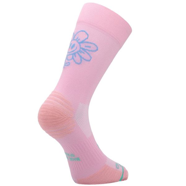 HAPPY DAY PINK - SKARPETKI DO BIEGANIA. Czerwone skarpetki SPORCKS, bez wzorów, z nylonu. Za 156.00 zł.