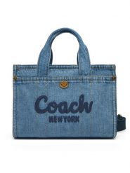 Coach Torebka Cargo CR659 Granatowy. Niebieskie torebki klasyczne Coach, bez wzorów, ze skóry, bez dodatków. Za 1,069.00 zł.