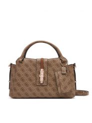Guess Torebka Yvonne Logo HWSG23 78060 Brązowy. Brązowe torebki klasyczne Guess, z aplikacjami, ze skóry, bez dodatków. Za 634.99 zł.