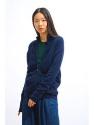 AUTHENTIC CASHMERE Kaszmirowy kardigan "Thalun" w kolorze granatowym rozmiar: XL. Niebieskie swetry AUTHENTIC CASHMERE, xl, bez wzorów, z kaszmiru, bez ramiączek. Za 400.30 zł.