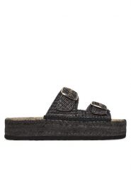 LOVE MOSCHINO Espadryle JA28393G0MJQ0000 Szary. Szare espadryle Love Moschino, bez wzorów, z tworzywa sztucznego, bez obcasa. Za 629.99 zł.