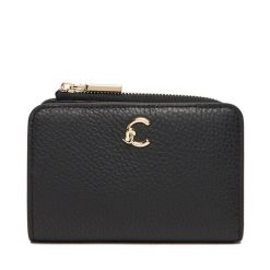 Portfel Coccinelle. Czarne portfele Coccinelle, bez wzorów. Za 499.99 zł.