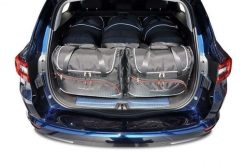 Torby Do Bagażnika Renault Talisman Grandtour 2015-2022 5Szt Kjust. Czarne torby podróżne KJUST, bez wzorów, z kauczuku. Za 1,611.00 zł.