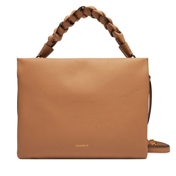 Torebka Coccinelle. Brązowe torebki klasyczne Coccinelle, bez wzorów, klasyczne, bez dodatków. Za 1,159.00 zł.