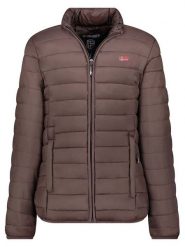 Geographical Norway Kurtka pikowana "Atika" w kolorze brązowym rozmiar: XL. Brązowe kurtki Geographical Norway, xl, z aplikacjami, bez kaptura. Za 153.71 zł.