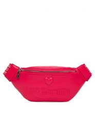 LOVE MOSCHINO Saszetka nerka JC4223PP0MKF0615 Różowy. Czerwone nerki i saszetki Love Moschino, bez wzorów, ze skóry, bez dodatków. Za 439.99 zł.