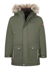 Trollkids Parka "Nordkapp" w kolorze khaki rozmiar: 92. Brązowe płaszcze Trollkids, m, bez wzorów, bez kaptura. Za 278.66 zł.