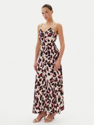 YAS Sukienka letnia Savanna 26035342 Beżowy Regular Fit. Brązowe sukienki YAS, bez wzorów, z wiskozy, bez kołnierzyka, bez ramiączek. Za 249.99 zł.