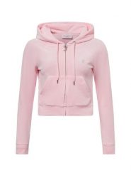 Juicy by Juicy Couture kurtka z kapturem - Madison Kobiety różowy, M. Czerwone kurtki Juicy by Juicy Couture, m, bez wzorów, klasyczne, z kapturem. Za 299.95 zł.