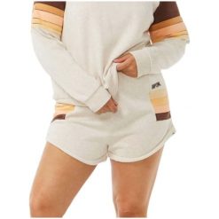 Spodenki damskie Rip Curl Block Party Track. Szorty Rip Curl, bez wzorów, sportowe. Za 129.99 zł.