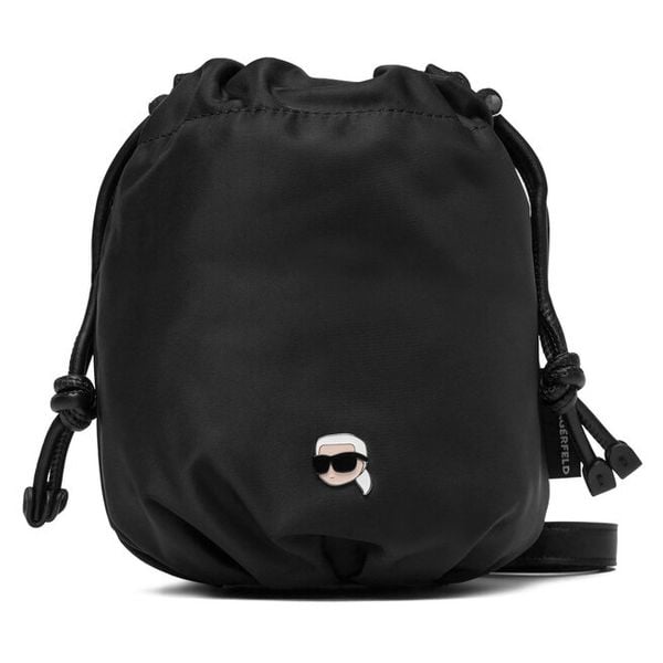 Torebka KARL LAGERFELD. Czarne torebki klasyczne KARL LAGERFELD, bez wzorów, bez dodatków. Za 379.99 zł.