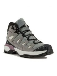 SALOMON Skórzane buty trekkingowe "X Ultra 360 GTX" w kolorze zielonym rozmiar: 38. Zielone trekkingi Salomon, bez wzorów, z gore-texu, bez zapięcia, outdoorowe, gore-tex. Za 565.65 zł.
