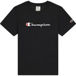 Koszulka sportowa damska Champion SS Tee. Czarne t-shirty sportowe Champion, l, bez wzorów, z bawełny, bez ramiączek. Za 135.82 zł.