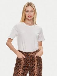 ONLY T-Shirt 15270390 Biały Regular Fit. Białe t-shirty ONLY, m, bez wzorów, z bawełny, bez kołnierzyka, bez ramiączek. Za 45.99 zł.