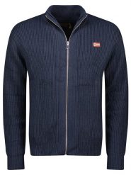 Geographical Norway Kardigan "Flexible" w kolorze granatowym rozmiar: XXL. Niebieskie swetry Geographical Norway, xxl, bez wzorów, bez ramiączek. Za 96.83 zł.
